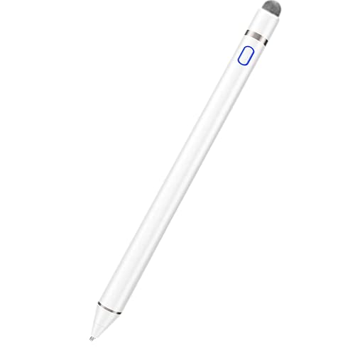 Semriver Aktiver Stylus Pen für sämtliche Touchscreens 1,45mm Feiner Spitze Tablet Stift Digitaler Eingabestift Kompatibel mit iPad iPhone Huawei Samsung Lenovo Smartphones/Tablet alle Touchscreens