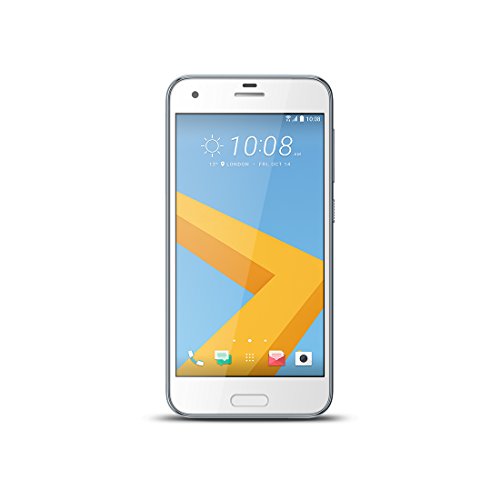 HTC ONE A9S Smartphone 12,7 cm (5 Zoll) Display (32GB, Nano SIM, Fingerabdruck-Sensor, 4G LTE, 13MP Hauptkamera, 5MP Frontkamera, Android) aqua silber
