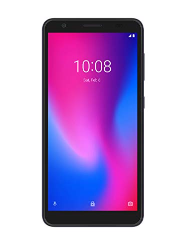 ZTE Smartphone Blade A3 2020 (13.84 cm (5,45 Zoll) HD+ Display, 4G LTE, 1GB RAM und 32GB interner Speicher, 8MP Hauptkamera und 5MP Frontkamera, Dual-SIM, Android P Go) dark grey
