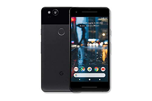 Google Pixel 2 64GB 5' 12MP SIM-Free Smartphone in Just Black (Certified Refurbished)