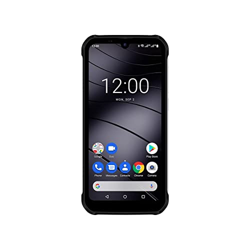 Gigaset GX290 Plus Outdoor Smartphone - wasserdicht IP68, Military Standard 810G - Display Corning Gorilla Glas 3-6200mAh Akku, Schnellladefunktion - 64GB+4GB Ram - Android 10, Black/Titanium Grey