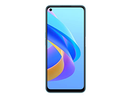 OPPO A76 128GB Handy, hellblau, Glowing Blue, Android 11, Dual SIM