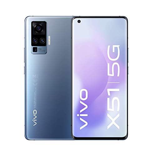 vivo X51 5G Smartphone 8 + 256GB, 48MP Gimbal-Kamera,60X-Hyper-Zoom,Ohne SIM Card,33W FastCharge,Alpha Grey