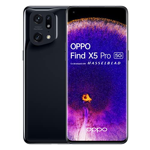 OPPO Find X5 Pro 5G - Smartphone 256GB, 12GB RAM, Dual SIM, Black