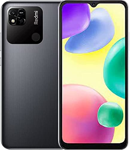 Xiaomi Redmi 10A Smartphone, 6, 53-Zoll-Dot Drop Display, MediaTek Helio G25, 5000mAh Akku, 13MP Dual-Kamera, Fingerabdrucksensor, 2 GB RAM + 32 Speicher (Graphite Gray), Multicolore