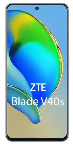 ZTE Smartphone Blade V40 S 4G (16,94cm (6,67 Zoll) FHD+ Display, 4G LTE, 4GB RAM und 128GB interner Speicher, 50MP Hauptkamera und 16MP Frontkamera, Dual-SIM, Android 12) blau, 123404101008
