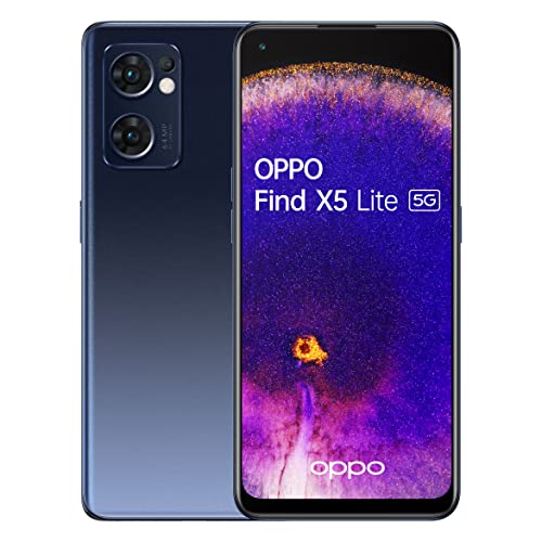 OPPO Find X5 Lite - Smartphone 256GB, 8GB RAM, Dual SIM, Black