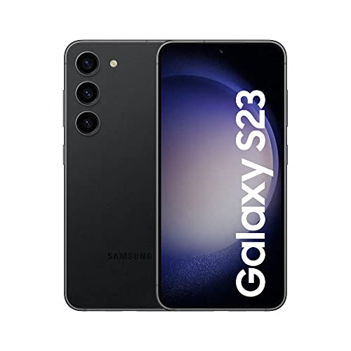 Samsung Galaxy S23 Android Smartphone, 256GB, 3.900mAh Akku, Smartphone ohne Vertrag Phantom Black inkl. 36 Monate Herstellergarantie [Exklusiv bei Amazon]