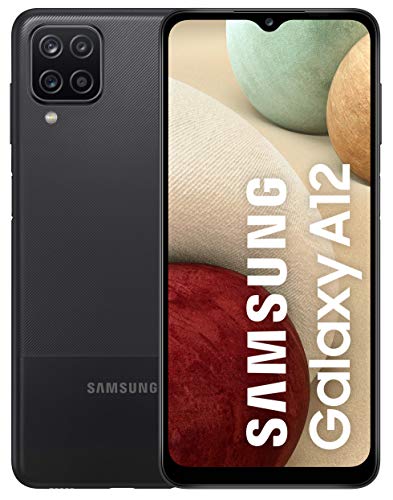 Samsung Galaxy A12 Smartphone Black 64GB A125F Dual-SIM Android 10.0