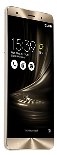 Asus ZenFone 3 Deluxe (ZS570KL) Dual-SIM Smartphone (14,5 cm (5,7 Zoll) HD Touch-Display, 128GB Speicher, Android 6.0) silber