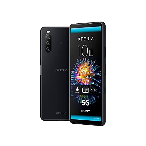 Sony Xperia 10 III 5G - Smartphone 128GB, 6GB RAM, Dual SIM, Black