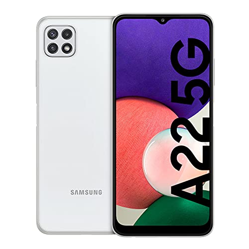 Samsung Galaxy A22 5G Smartphone ohne Vertrag 6.6 Zoll 64GB Android Handy Mobile White