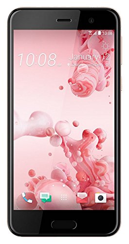 HTC U Play Smartphone (13,2 cm (5,2 Zoll), 16 MP Frontkamera, 32GB Speicher, Android) Cosmetics Pink