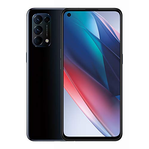 OPPO Find X3 Lite 5G Smartphone, 8 GB RAM und 128 GB Speicher, SIM-freies Smartphone (6,4 Zoll, 64 MP Quad-Kamera, Dual-SIM), Schwarz