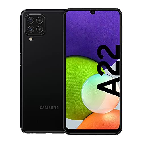 Samsung Galaxy A22 Smartphone ohne Vertrag 6.4 Zoll 64 GB Android Handy Mobile Black