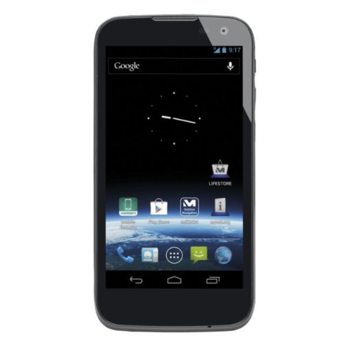 MEDION Life X4701 (MD 98272) 11,93 cm (4,7 Zoll) Smartphone (Touchscreen, 8.0 MP, Android, 8GB, Bluetooth) schwarz