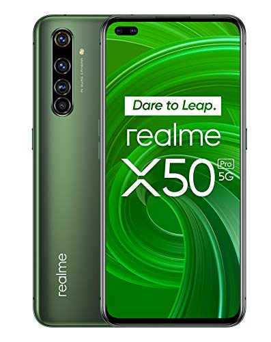 MOVIL Smartphone realme X50 PRO 8GB 256GB 5G grün (Moss Green)
