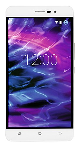 MEDION S5504 Smartphone (13,97 cm (5.5 Zoll) HD Touchscreen-Display, LTE, 13 Megapixel Rückkamera, 8 Megapixel Frontkamera, Octa-Core-Prozessor, Dual-SIM, 32 GB, Android Lollipop 5.1) weiß