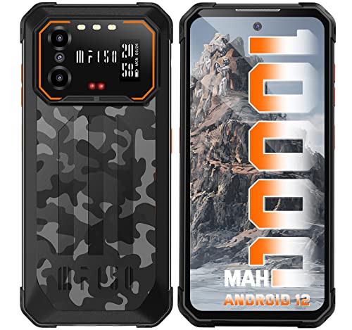 IIIF150 B1 Pro (2022) 10000mAh Outdoor Smartphone, 6GB + 128GB 6.5' FHD+ Outdoor Handy Ohne Vertrag mit Rückseite, 48MP + 20MP Nachtsicht, IP68 Wasserdichter Handys Android 12, 4G Dual SIM/NFC