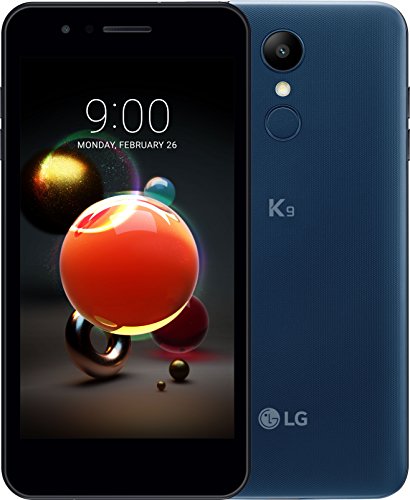 LG LGLMX210EMW.AITCBL K9 Smartphone 12,7 cm (5 Zoll), 16 GB, Andriod maroccan-blau