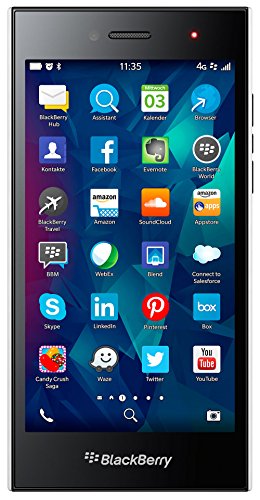 BlackBerry Leap Smartphone ( 12,7 cm (5 Zoll) Touchscreen, 8 Megapixel Kamera, 16GB Speicher, 10.3.1 BlackBerry Blend) weiß
