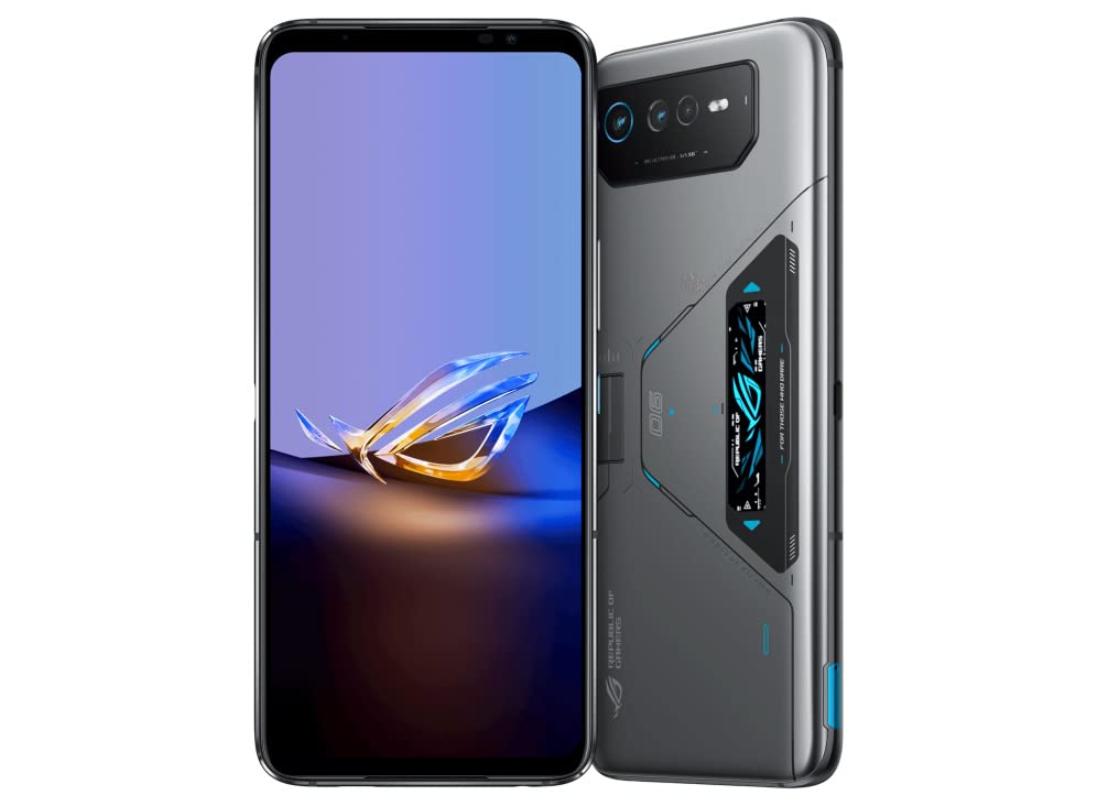 ASUS ROG Phone 6D Ultimate Gaming Phone 16 GB RAM, 512 GB Speicher, Schwarz mit Lüfter, AI2203-3E010EU