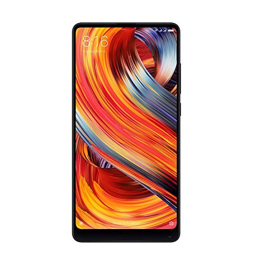 Xiaomi Mi MIX 2 Smartphone 64GB (Dual SIM, 15.2cm (5.99') Display, 12MP Kamera, Android 7.1.1) Schwarz